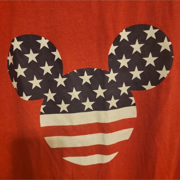 Womens Americana size Large Mickey Mouse Tee - Picture 5 of 6